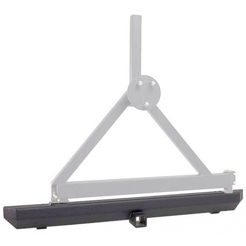 Jeep Wrangler Bumper - Rear - Rugged Ridge - Rock Crawler - Textured Black - `87-`06